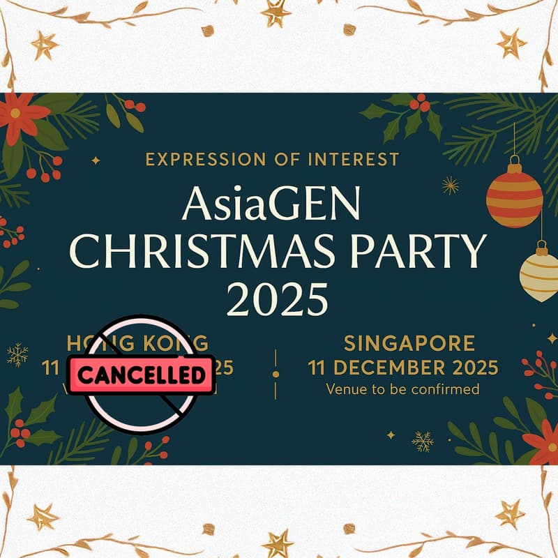 Cover Image for AsiaGEN Christmas Party 2025 (Singapore)