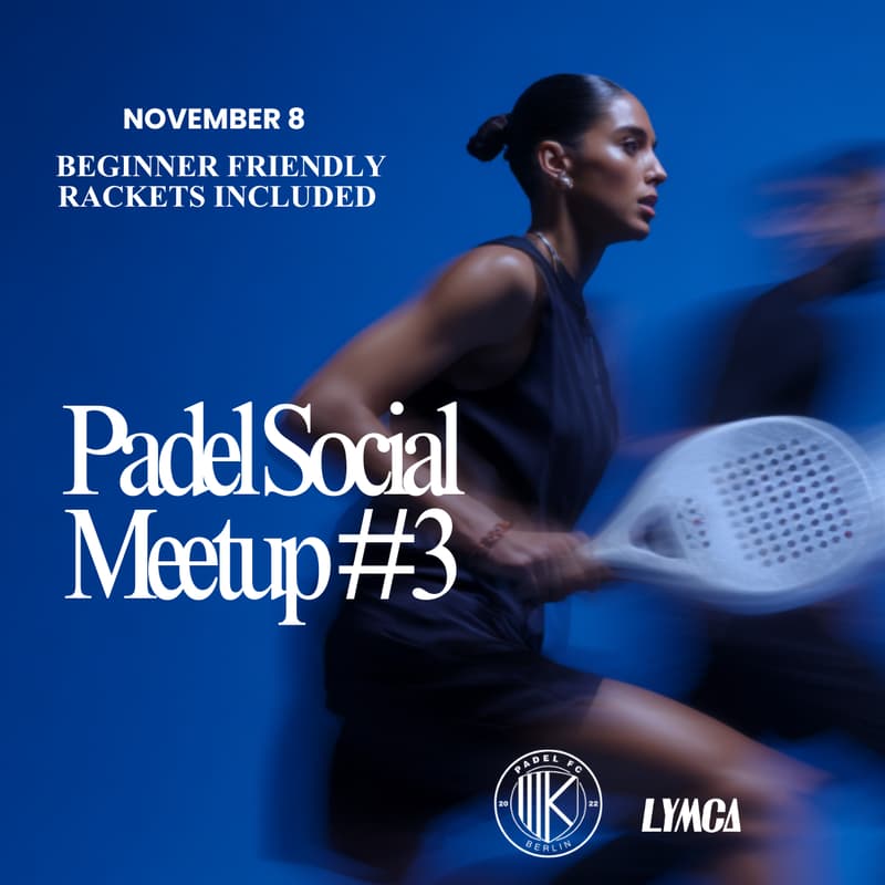 Cover Image for New to padel? - join us for beginner's coaching + social meetup #3