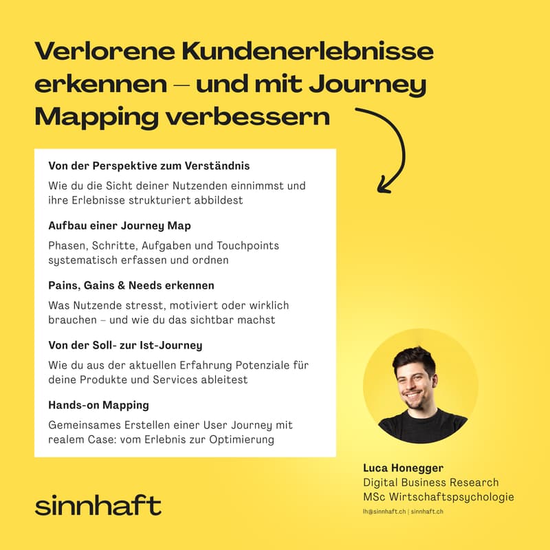 Cover Image for Verlorene Kundenerlebnisse erkennen – und mit Journey Mapping verbessern
