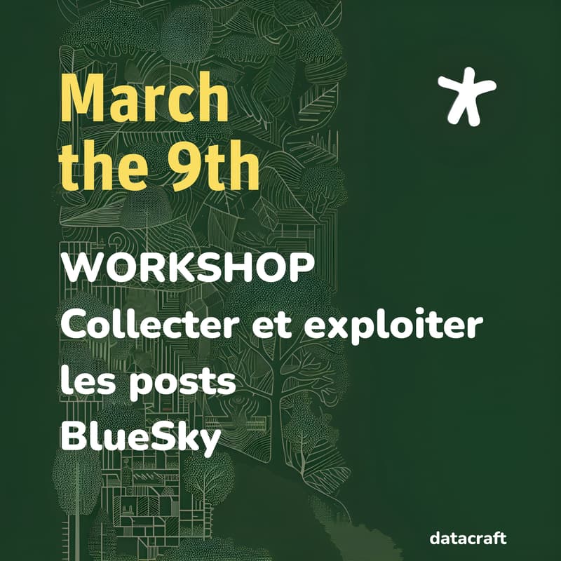 Cover Image for WORKSHOP - Collecter et exploiter les posts BlueSky