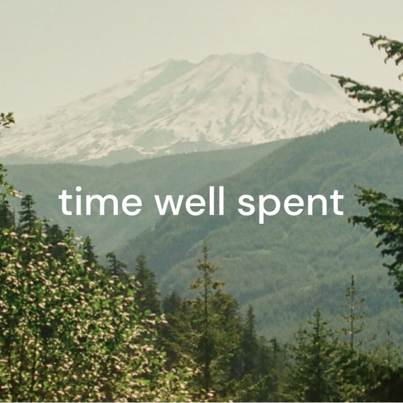 Cover Image for time well spent