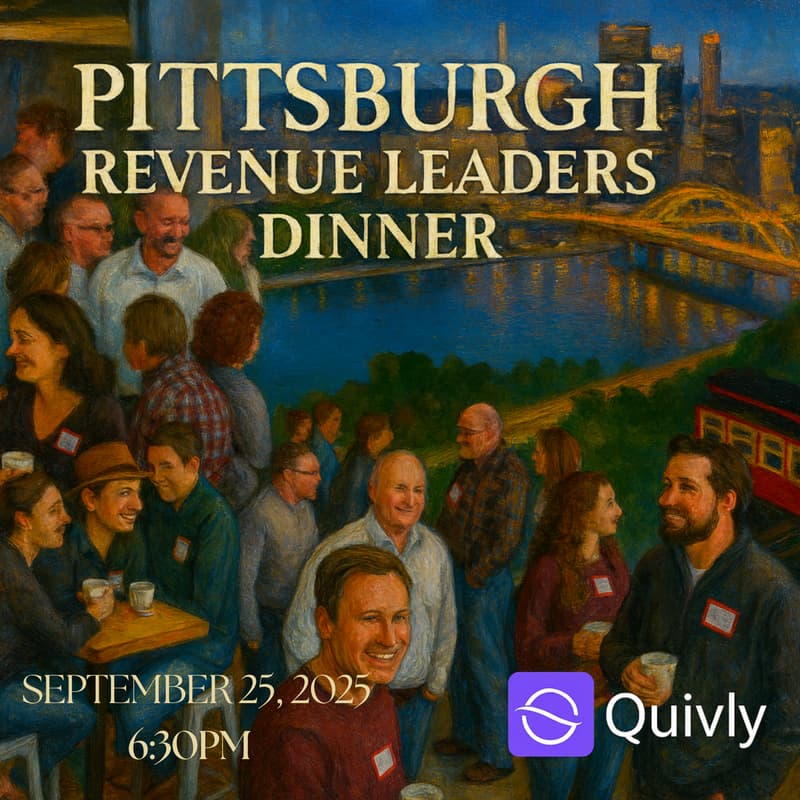 Cover Image for Pittsburgh Revenue Leaders Dinner by Quivly.ai