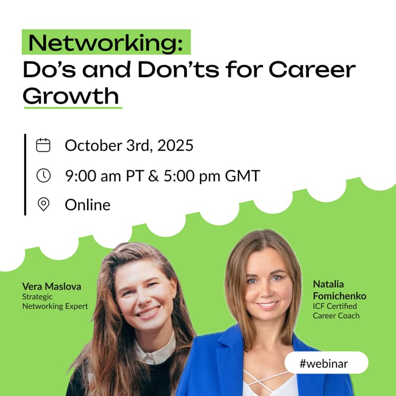 Cover Image for Networking: Do’s and Don’ts for Career Growth
