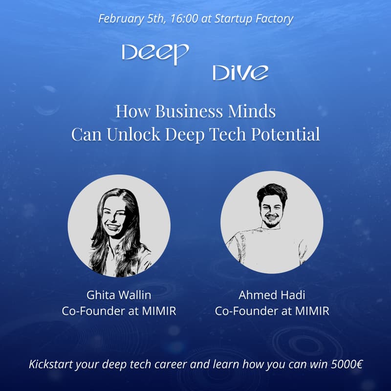 Cover Image for VES X Deep Dive: How Business Minds Can Unlock Deep Tech Potential