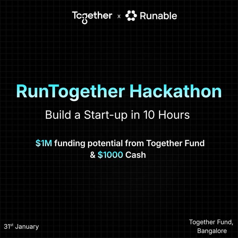 Cover Image for Runtogether Hackathon