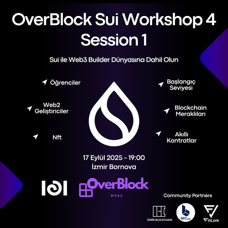 Cover Image for OverBlock Sui Workshop #4 - First Session