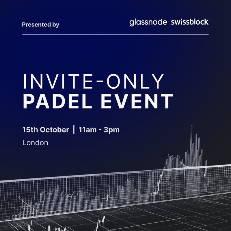 Cover Image for Invite-Only Glassnode x Swissblock Padel Event