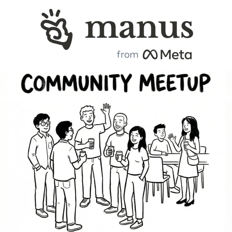 Cover Image for 🇸🇬 Manus Singapore Community Meet-up