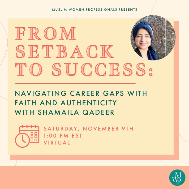 Cover Image for From Setback to Success: Navigating Career Gaps with Faith and Authenticity