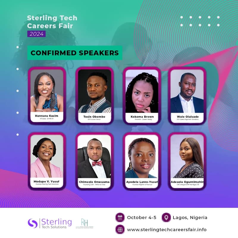 Sterling Tech Career Fair Lagos · Luma