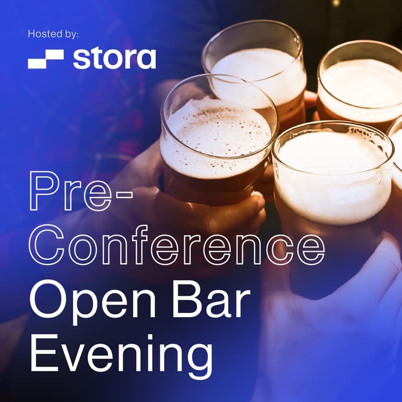 Cover Image for Pre-Conference Open Bar Evening | Hosted by Stora