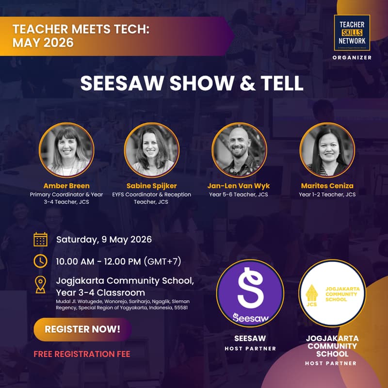 Cover Image for [Teacher meets Tech] Seesaw Show & Tell | Indonesia