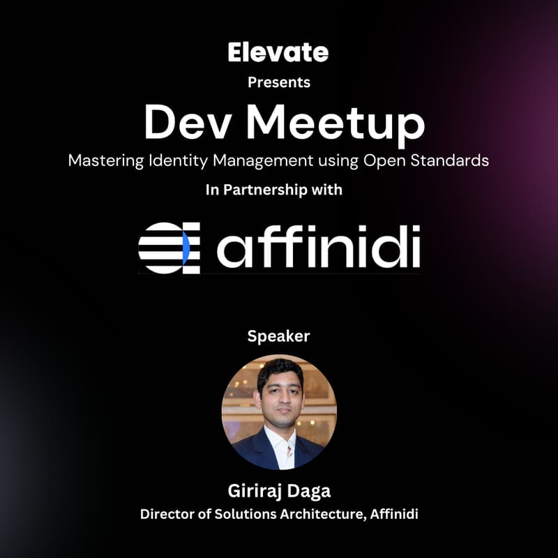 Cover Image for Dev Meetup: Mastering Identity Management using Open Standards