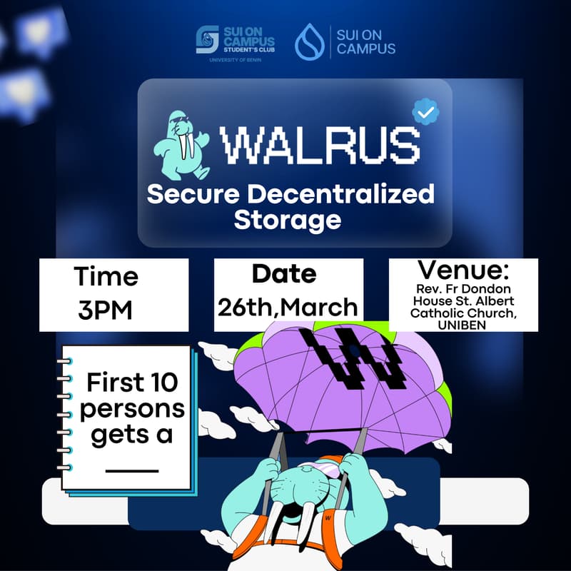 Cover Image for WALRUS - SECURE DEX STORAGE