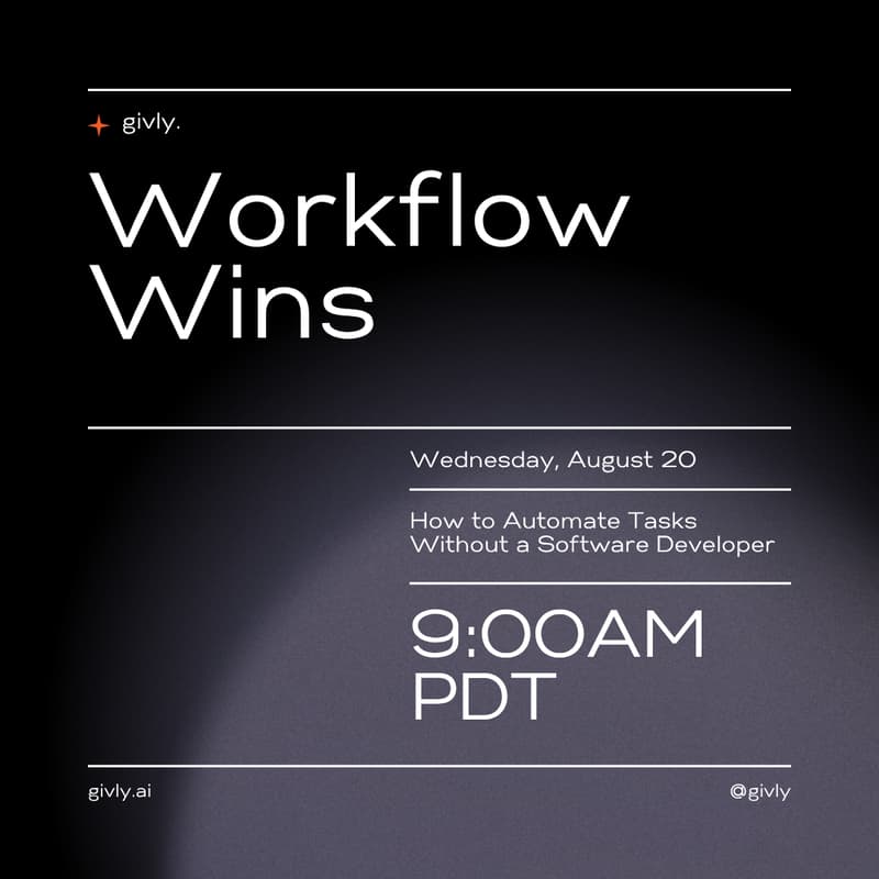 Cover Image for Workflow Wins: How to Automate Tasks Without a Software Developer