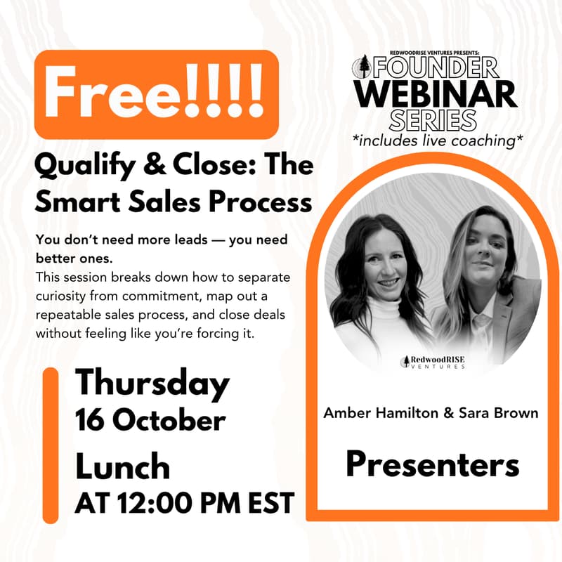 Cover Image for Qualify & Close: The Smart Sales Process