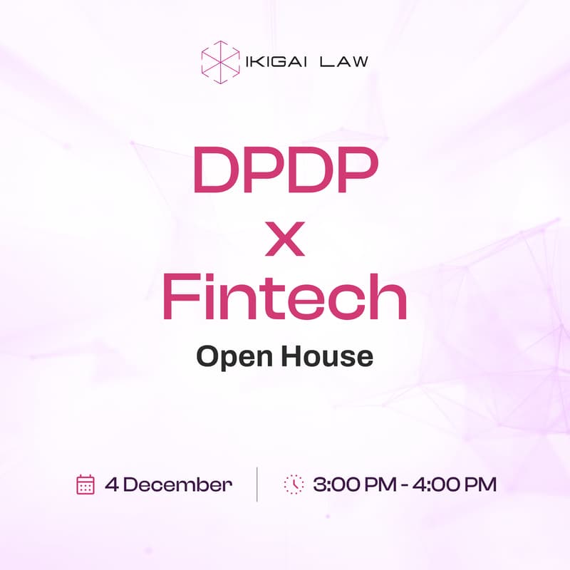 Cover Image for DPDP x Fintech: Open House | Ikigai Law