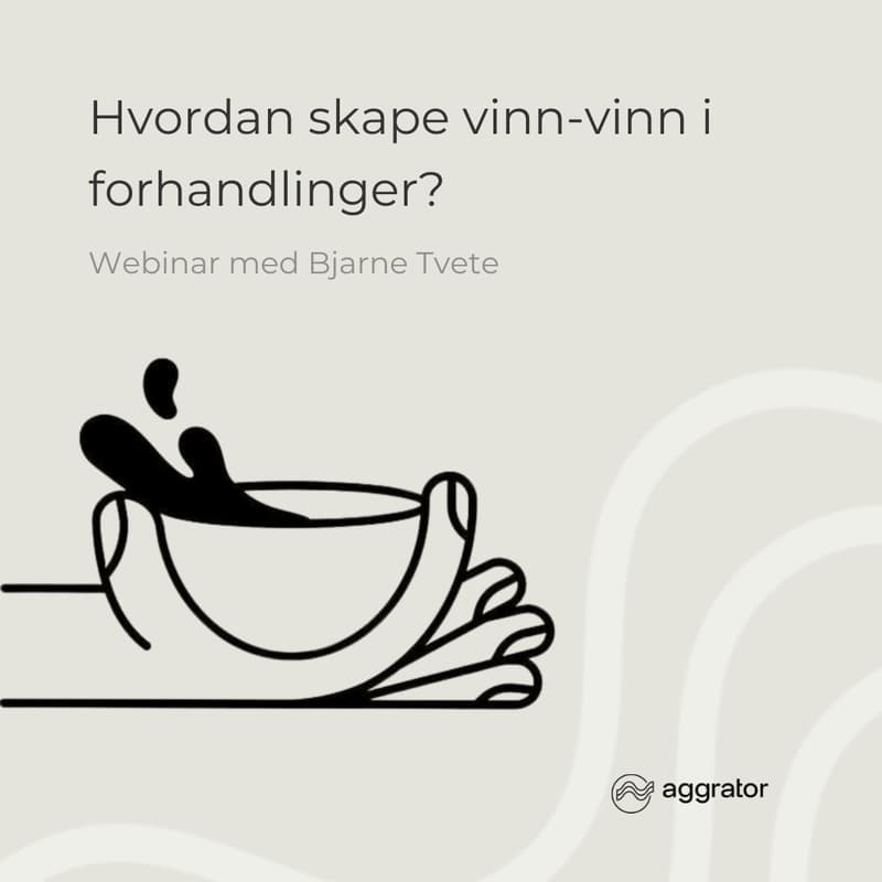 Cover Image for Webinar: Hvordan skape vinn-vinn i forhandlinger?