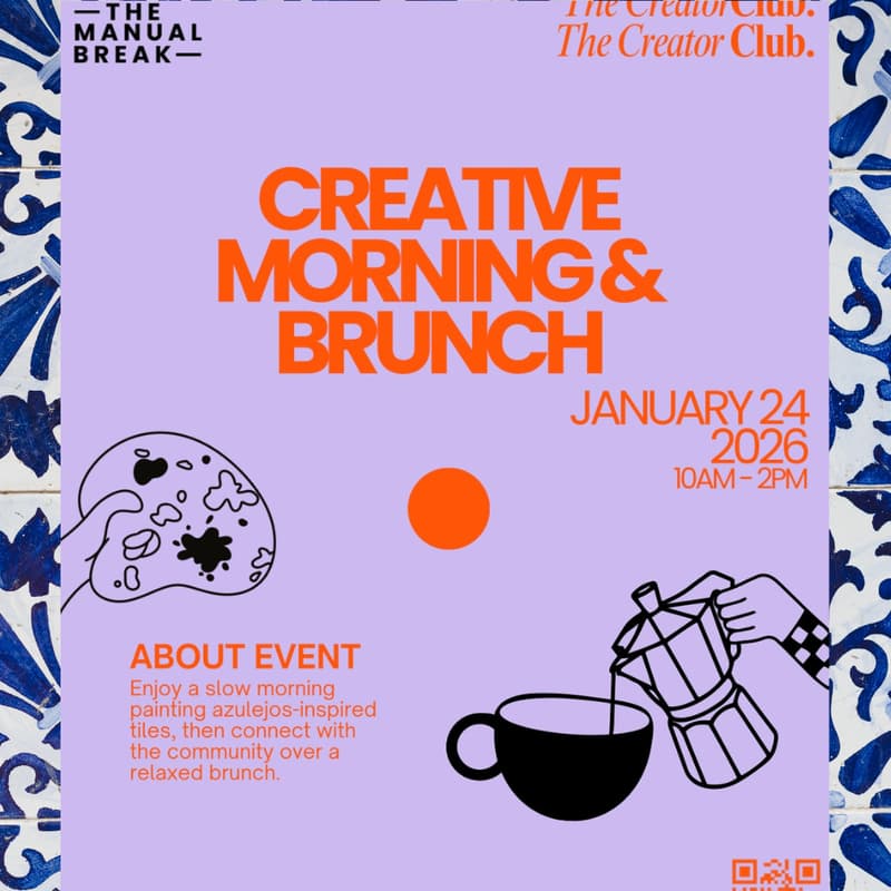 Cover Image for The Creator Club x The Manual Break: Creative Morning & Brunch