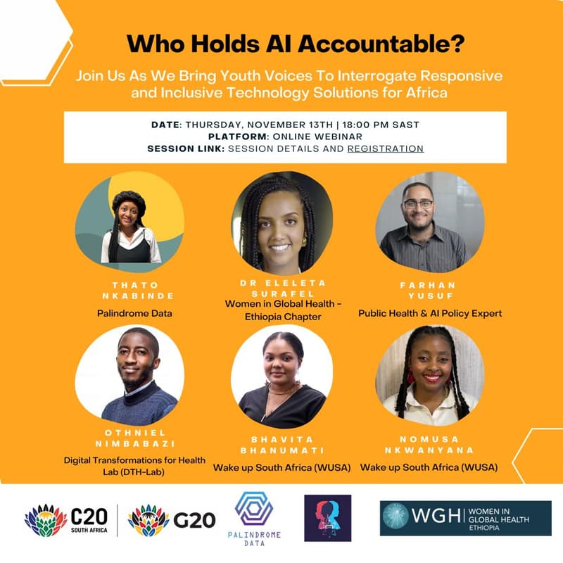Cover Image for Who Holds AI Accountable? Youth Voices To Interrogate Responsive and Inclusive Technology Solutions for Africa