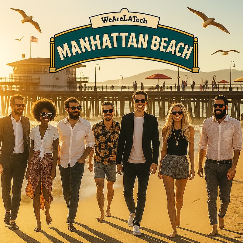 Cover Image for WeAreLATech: LA Tech Community Walk 🌊🚶 Manhattan Beach Edition