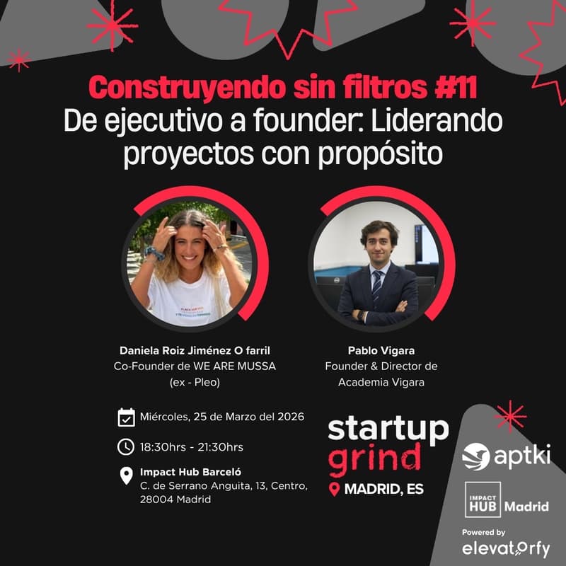 Cover Image for Construyendo sin filtros #11 - De ejecutiva a founder