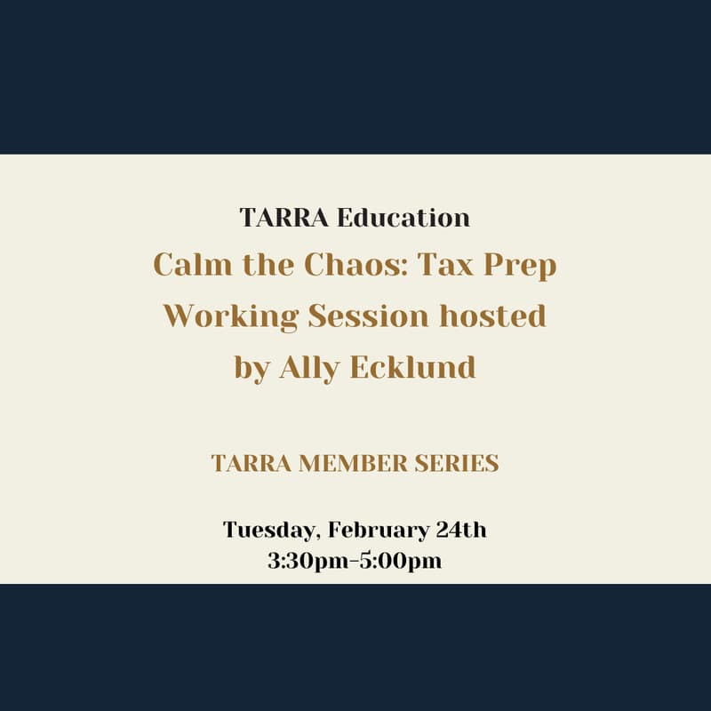 Cover Image for Calm the Chaos: Tax Prep Working Session hosted by Ally Ecklund