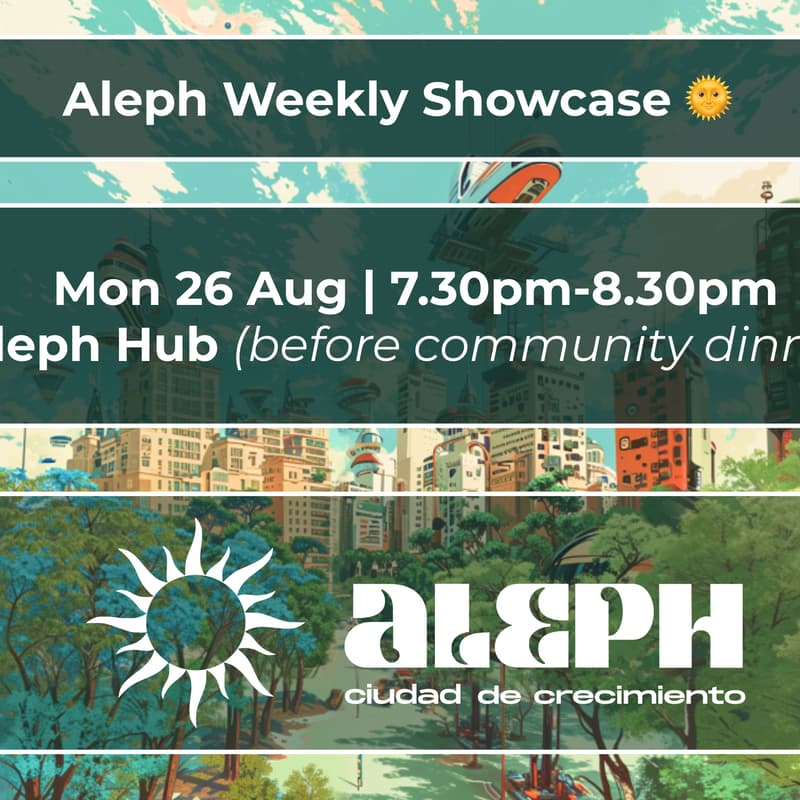 Cover Image for Aleph Weekly Showcase
