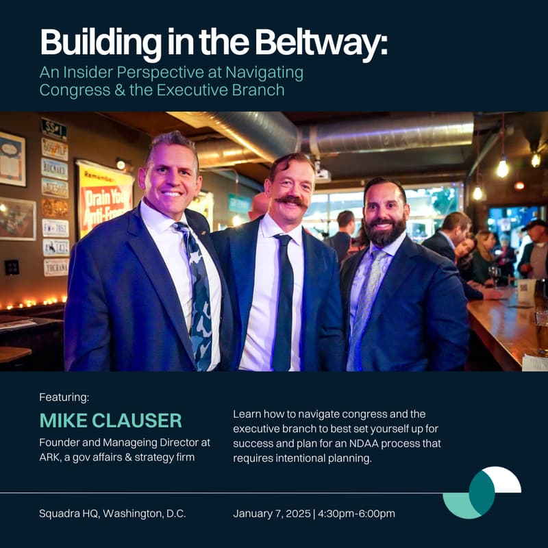 Cover Image for Building in the Beltway: An Insider Perspective on Navigating Congress & the Executive