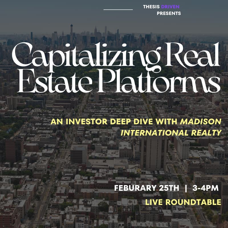Cover Image for đź’¸ Capitalizing Real Estate Platforms: A Deep Dive on Madison International Realty