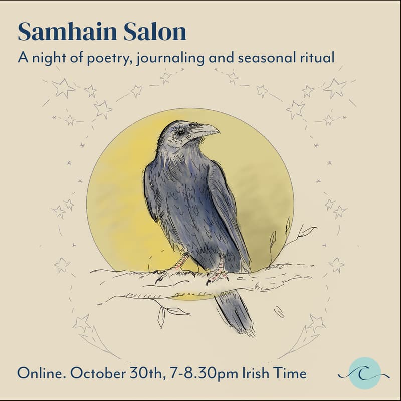 Cover Image for Samhain Salon- a night of poetry, journaling and seasonal ritual