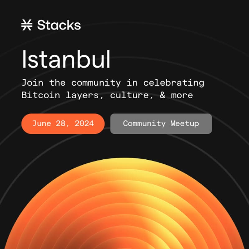 Cover Image for Building on Bitcoin: Istanbul Nakamoto Meetup