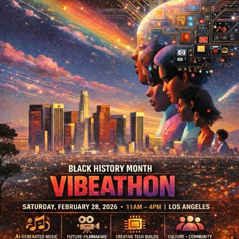 Cover Image for AI & The Culture + Hartbeat: Black History Month Vibeathon