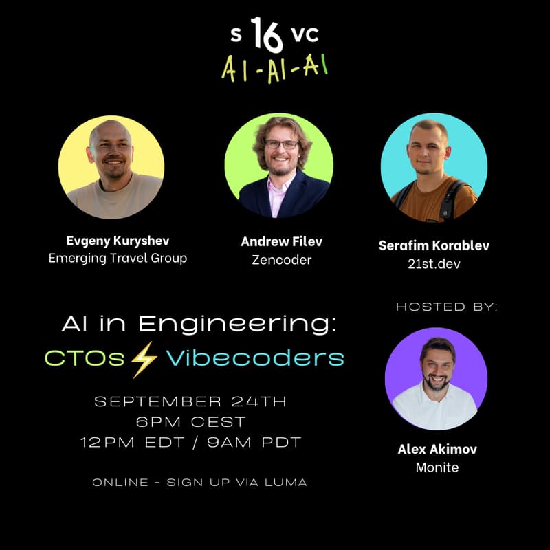 Cover Image for s16 AI-AI-AI: CTOs vs Vibecoders
