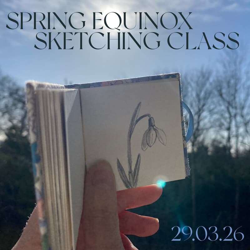 Cover Image for Spring Equinox Sketching Class