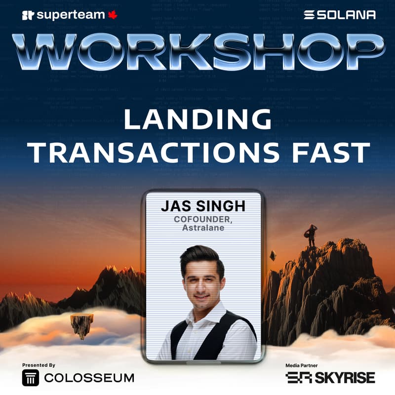 Cover Image for Landing Transactions Fast: Workshop for FRONTIER Builders