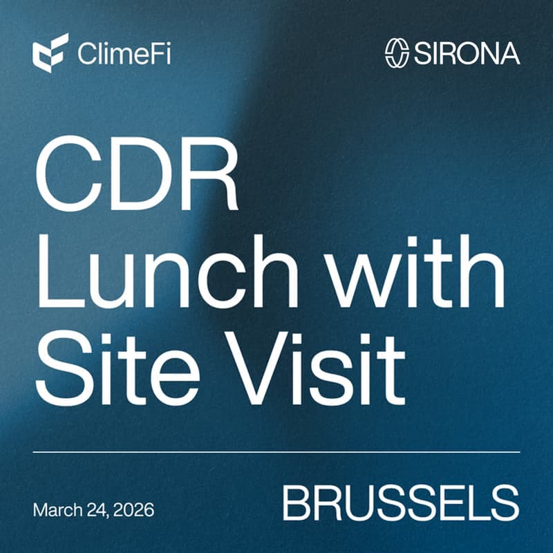 Cover Image for Site Visit & Private Lunch — Hosted by ClimeFi