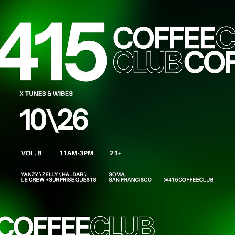 Cover Image for 415 Coffee Club: Vol. 8 βοΈπͺ©