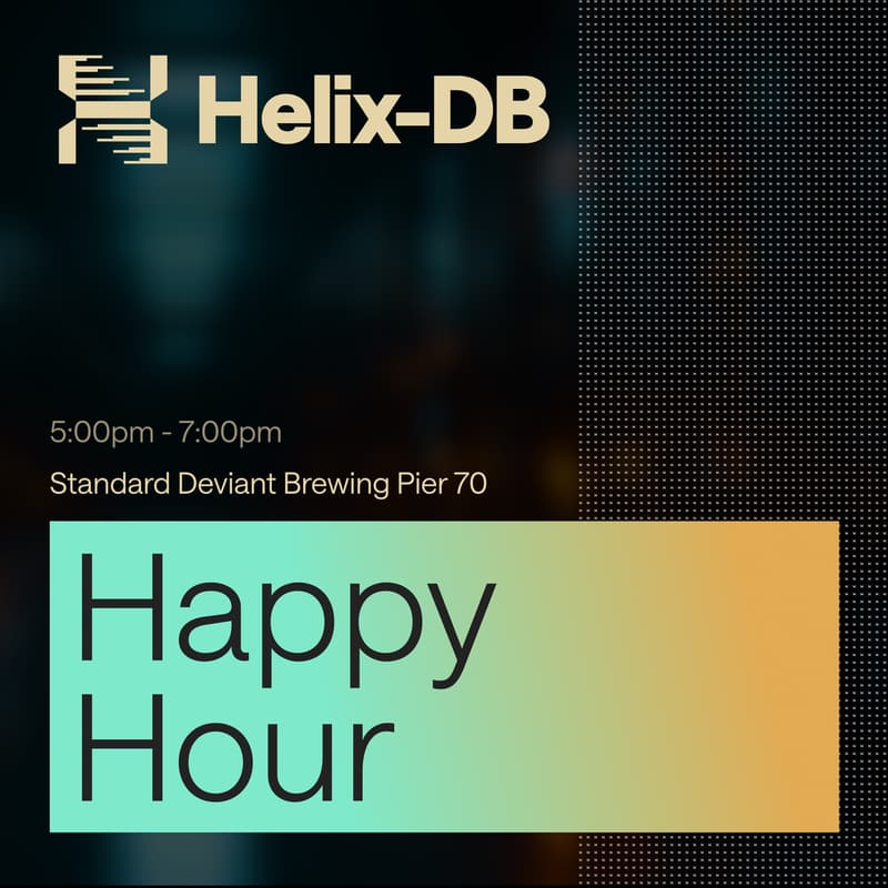Cover Image for HelixDB (YC X25) Happy Hour