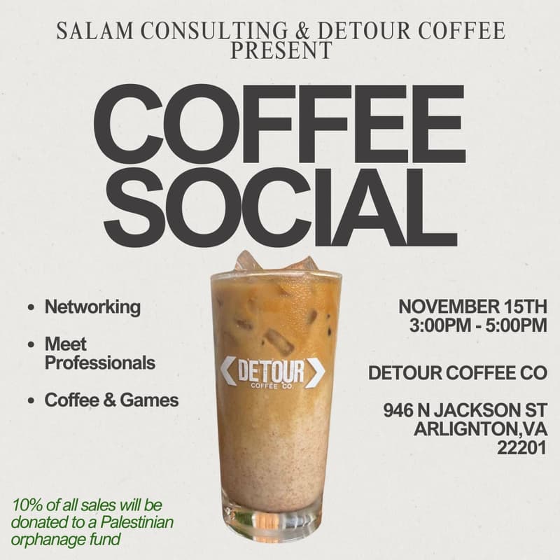 Cover Image for Salam x Detour: Coffee Social