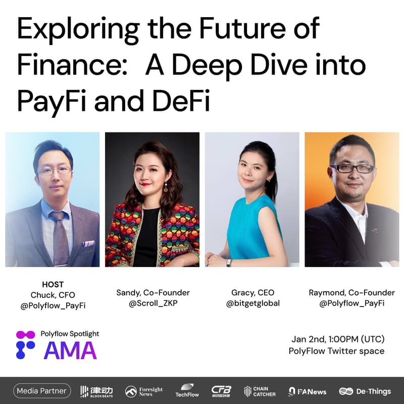 Cover Image for PolyFlow AMA｜PayFi Spotlight with Bitget & Scroll