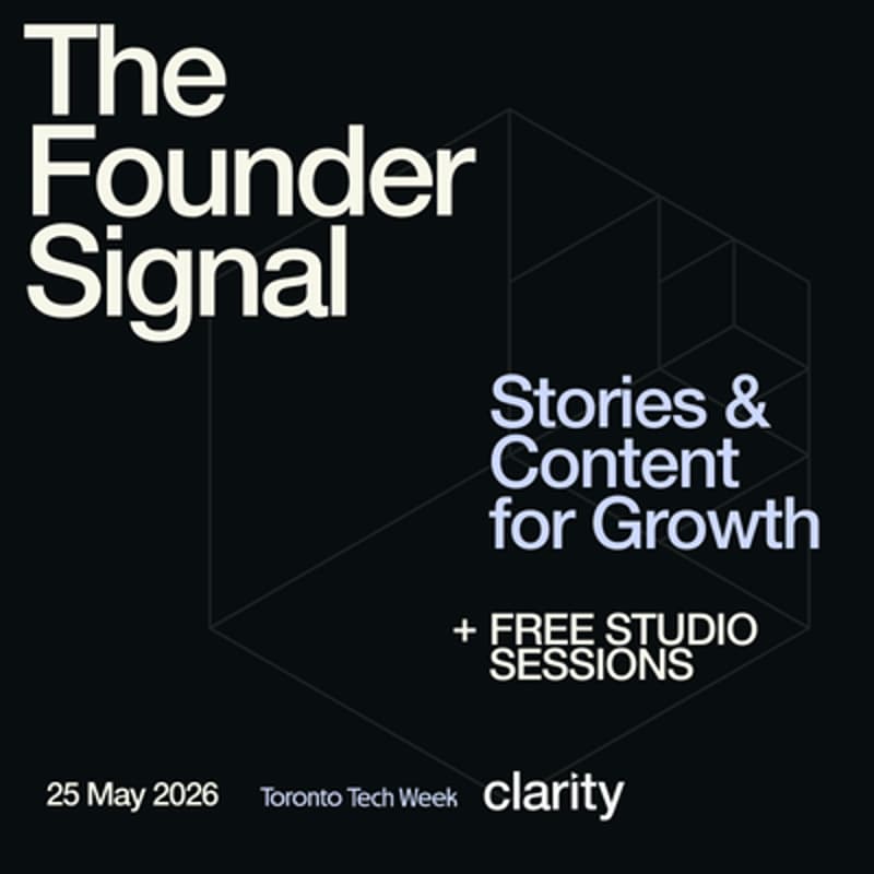 Cover Image for The Founder Signal: Stories & Content for Growth | Panel & Free Studio Sessions
