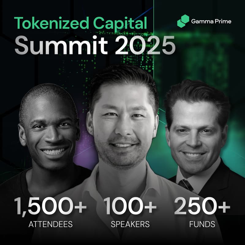 Cover Image for Tokenized Capital Summit 2025: featuring Arthur Hayes & Anthony Scaramucci