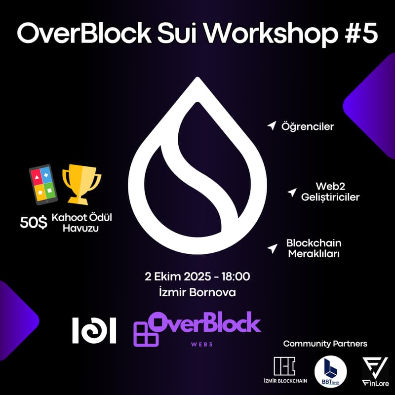 Cover Image for OverBlock Sui Workshop #5 - Second Session