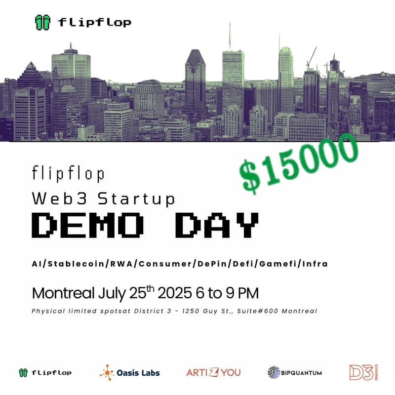 Cover Image for FlipFlop Demo Day - Montréal Edition