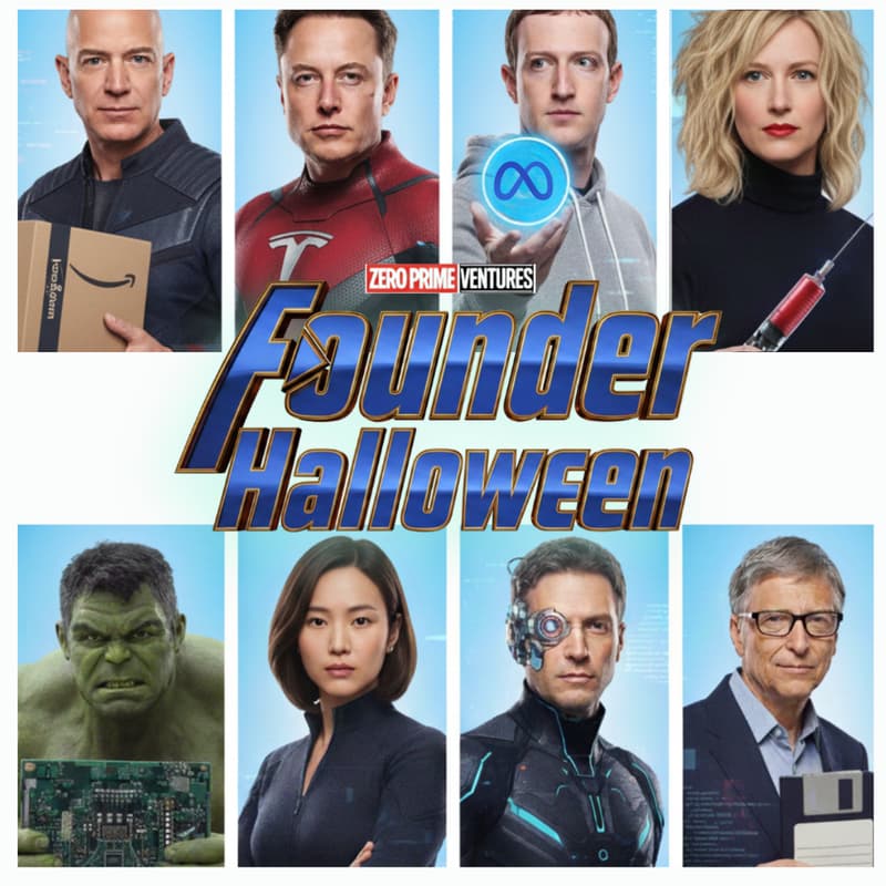 Cover Image for Founder Halloween with Zero Prime Ventures 🎃