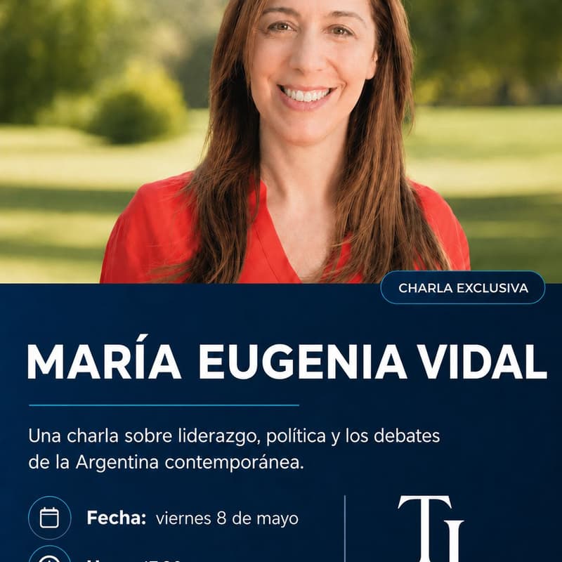 Cover Image for Foro Levellers: María Eugenia Vidal