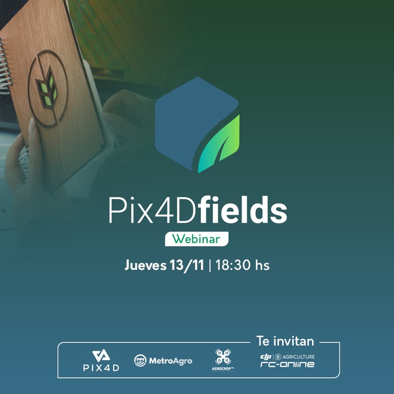Cover Image for Webinar Pix4D + RC Online Agriculture