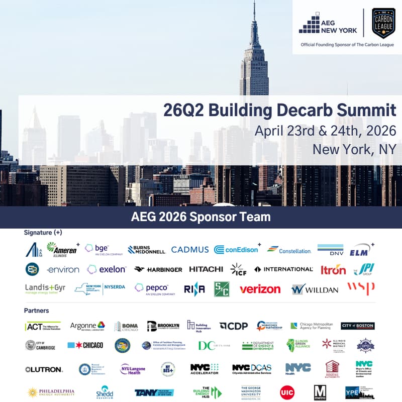 Cover Image for AEG New York 26Q2 Building Decarb Summit