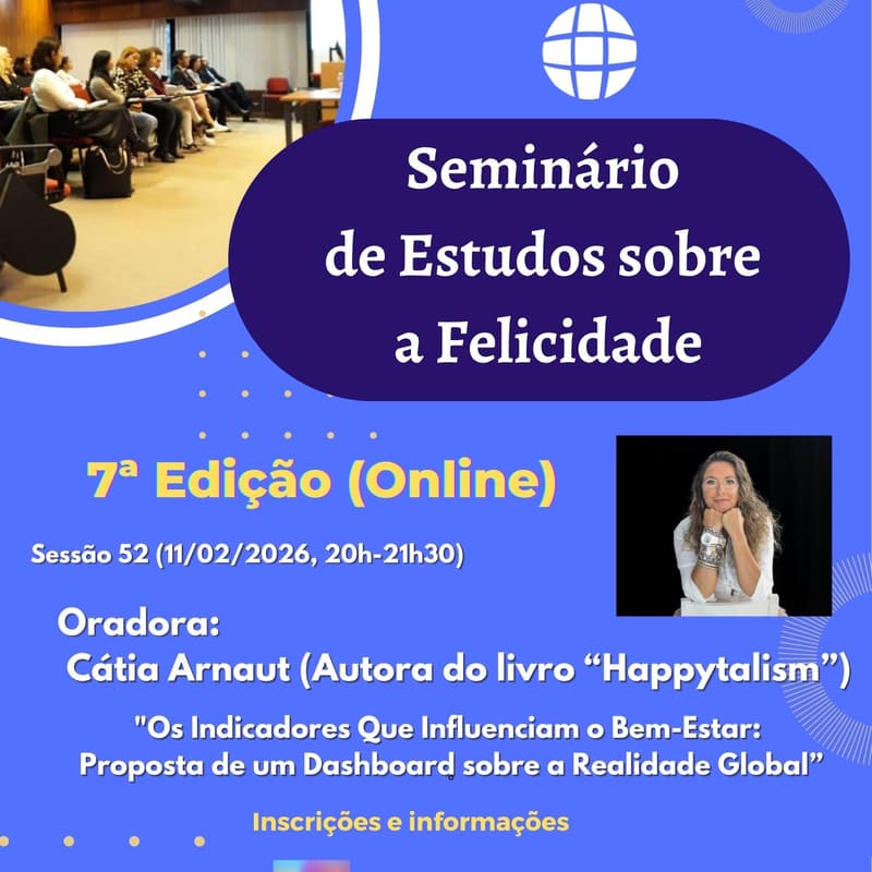 Cover Image for 52º Seminário Online de Estudos sobre a Felicidade